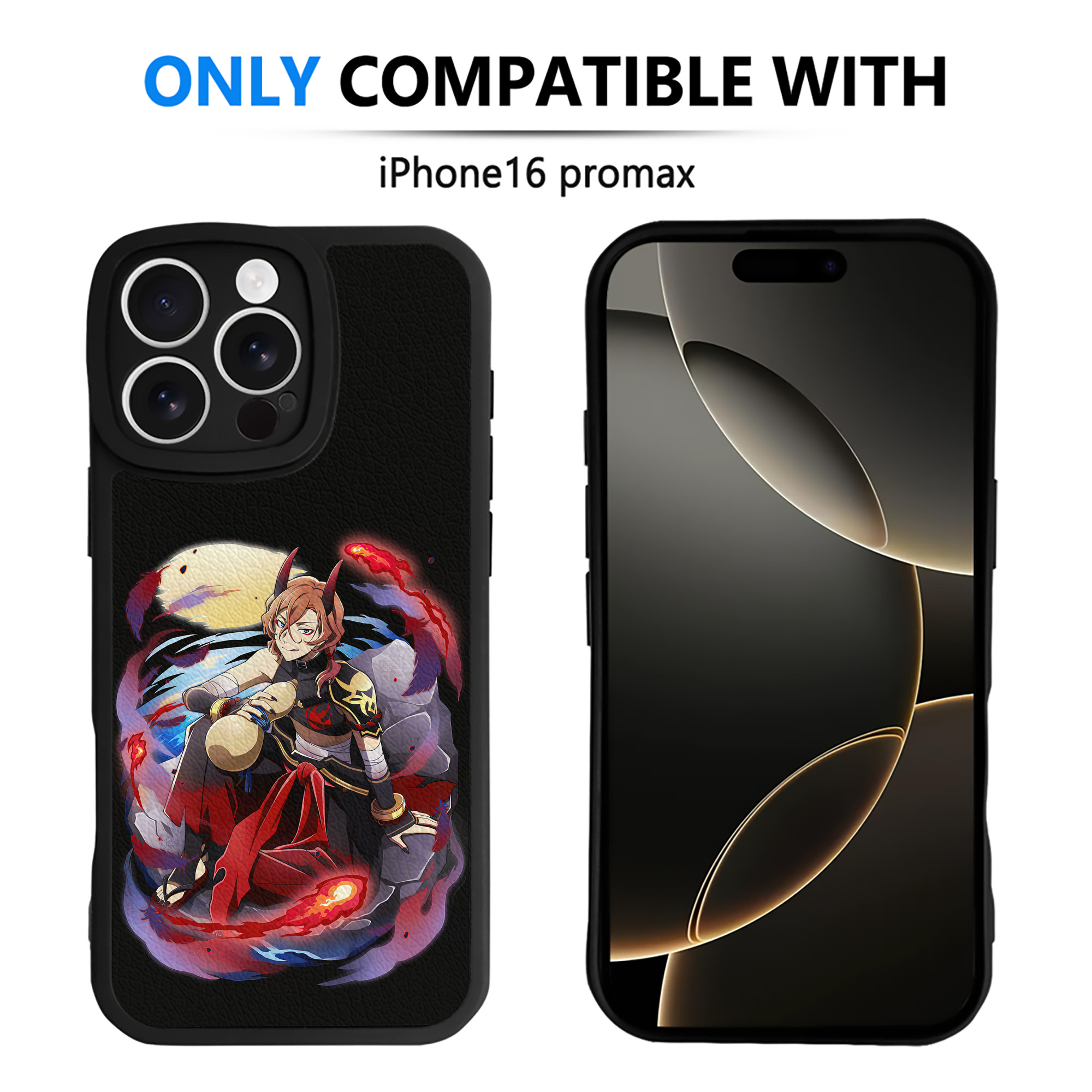 （画像用） 文豪ストレイドッグス Bungo Stray Dogs 【iPhone 16シリーズ対応】シリコンスマホケース（レザー調） 材質：シリコン